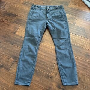 Anthropologie Pilcro High Rise Darted Skinny Jeans Denim Gray Women's Size 29